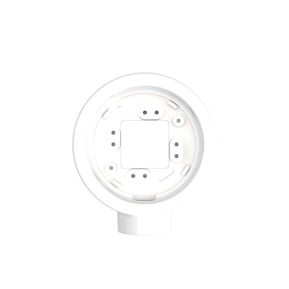 Base in porcellana bianca per presa elettrica e interruttore/deviatore compatibile con Creative-Tubes - da 1 a 4 uscite 1