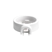 Base in porcellana bianca per presa elettrica e interruttore/deviatore compatibile con Creative-Tubes - da 1 a 4 uscite 1