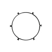 Cage Cerchio - Struttura per lampadari - Nero S - Ø 40 cm