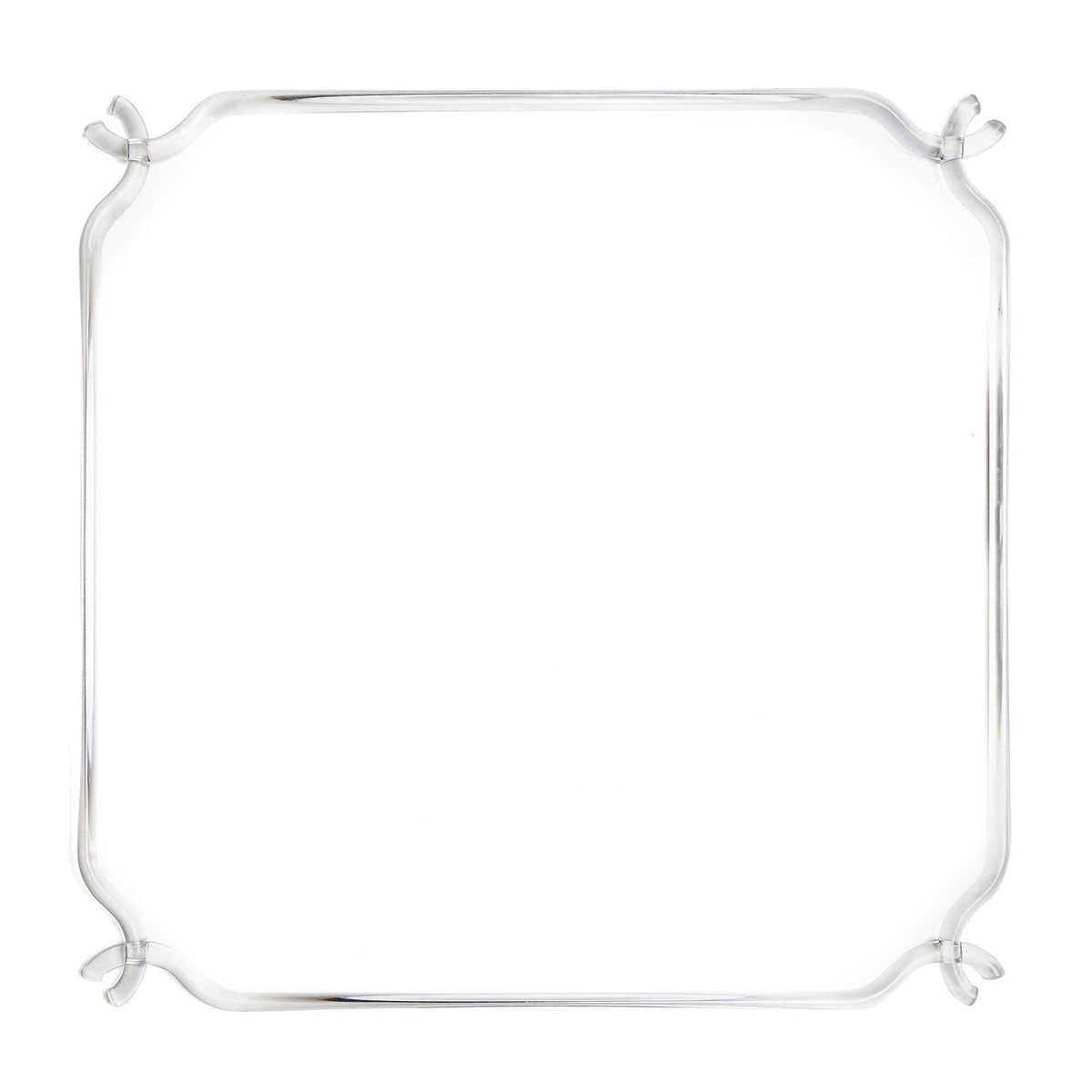 Cage Quadrato - Struttura per lampadari - Trasparente M - L 48 cm