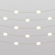 Catena luminosa 12 punti luce da esterno IP67 Desert Brown - Marina12