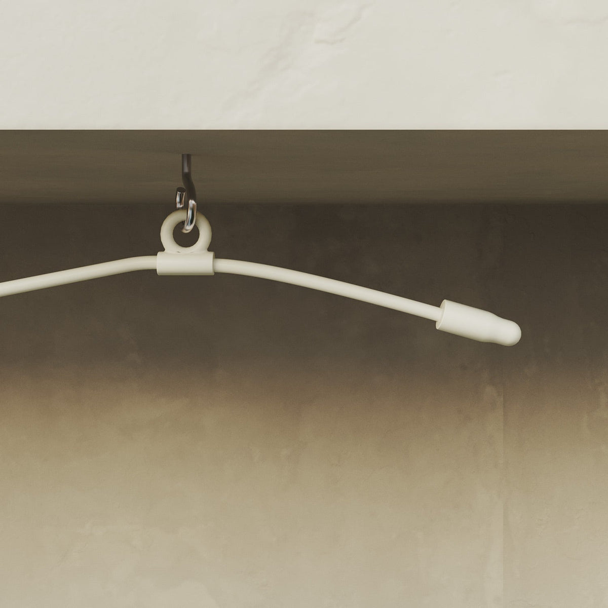 Catena luminosa 4 punti luce da esterno IP67 Bianco Sabbia - Marina4 Cherry 140 cm