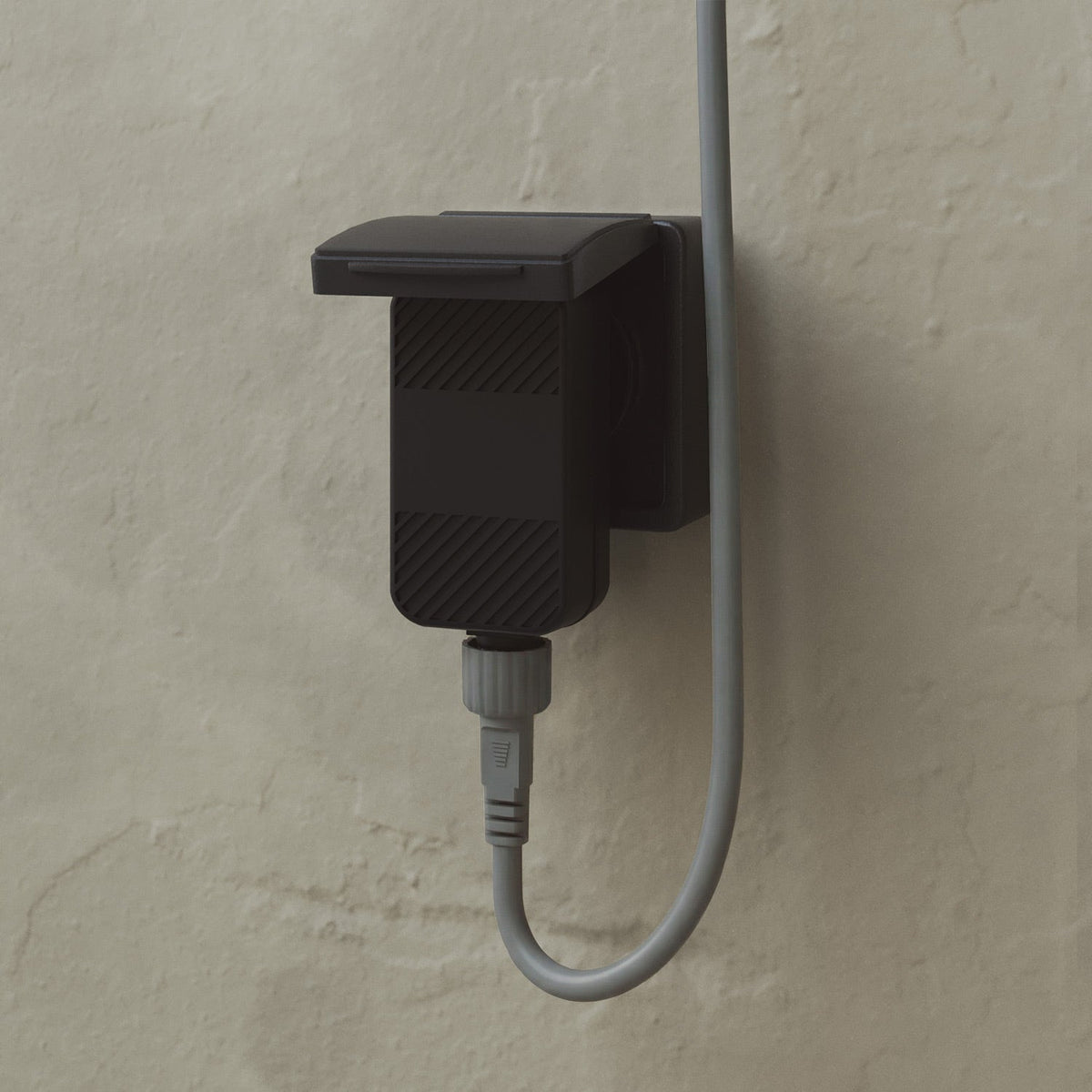 Catena luminosa 6 punti luce da esterno IP67 Grigio - Marina6 Cherry 140 cm