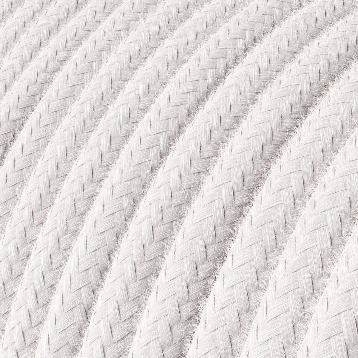 Cavo per illuminazione in cotone Rosa pallido - L'Originale Creative Cables, per impianti a vista di design - RC16