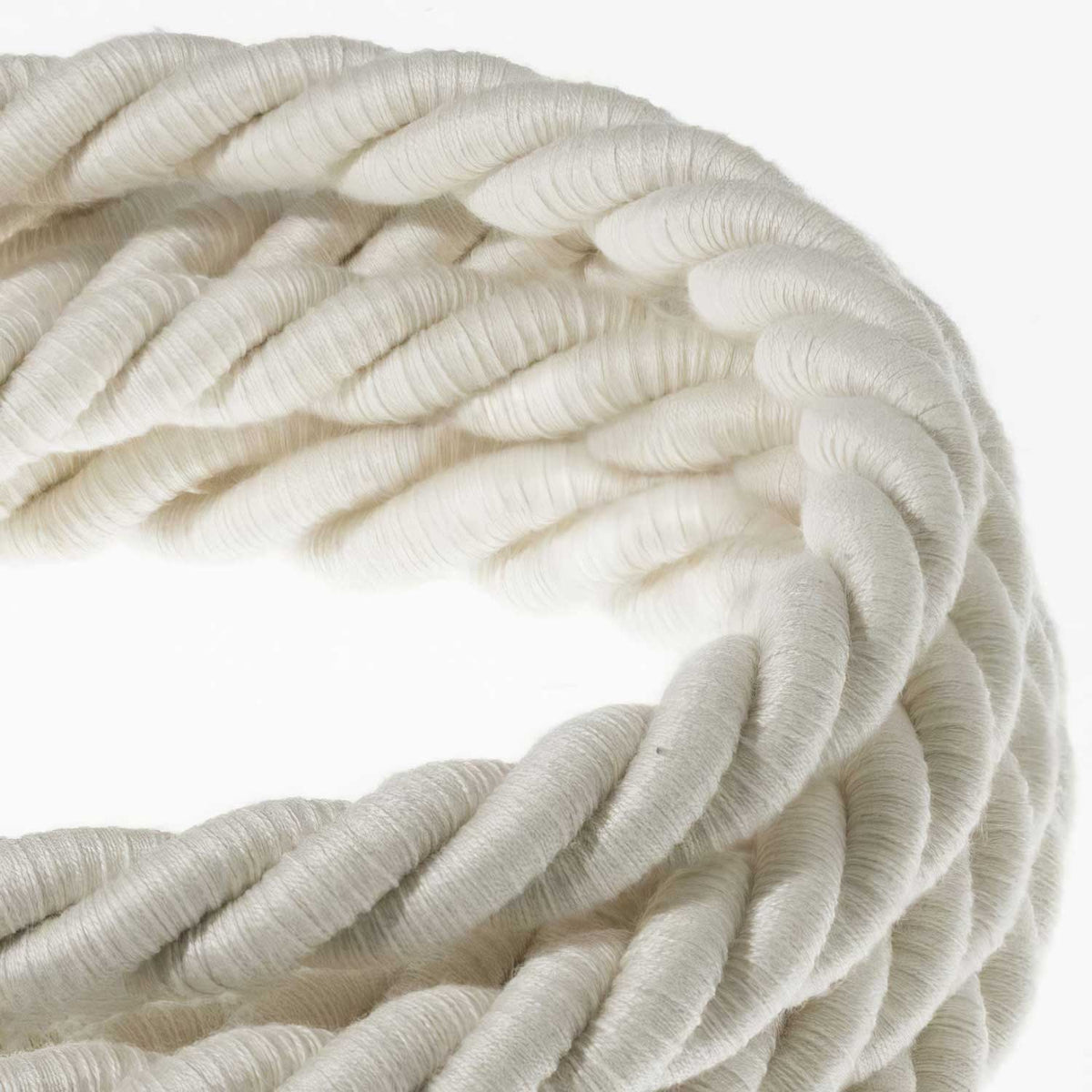 Cordone elettrico 3x0,75 rivestito in cotone grezzo