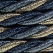 Cordone elettrico 3x0,75 rivestito in tessuto lucido Bernadotte
