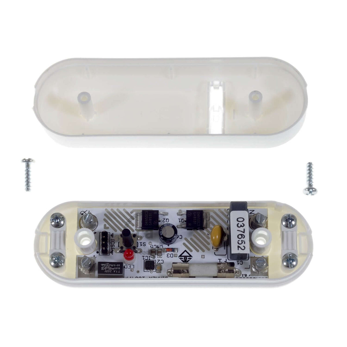 Dimmer per LED e lampadine tradizionali infracavo a pulsante - Bianco