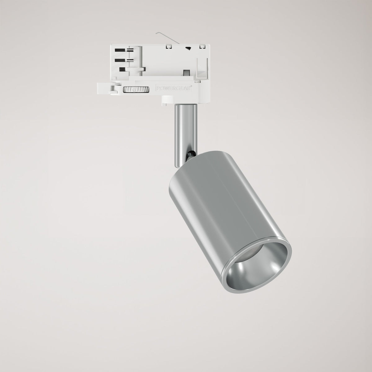 Faretto orientabile Bispot per sistema a binario - Cromo Si Powergear