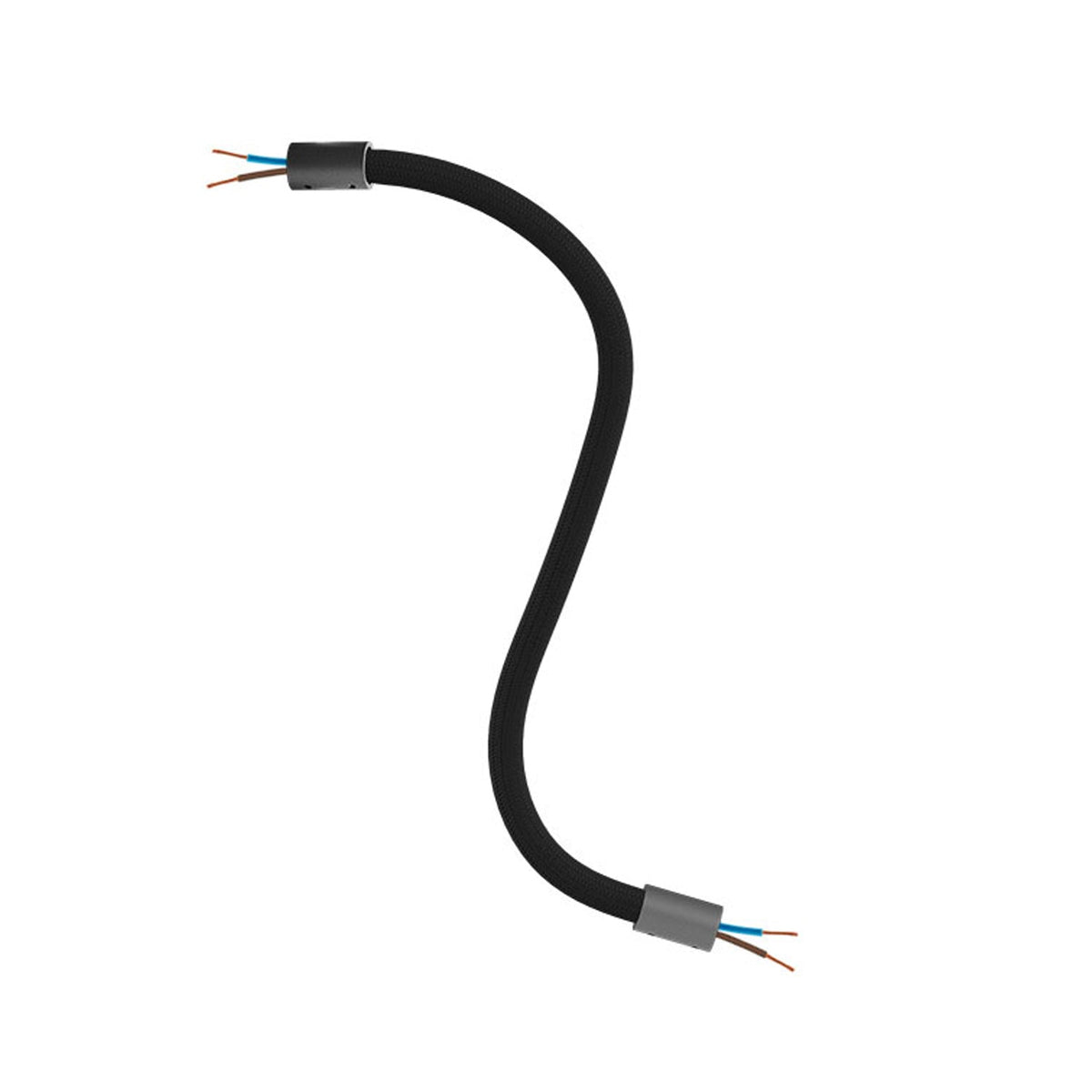 Faretto snodabile MAG-Y con pinza - Nero