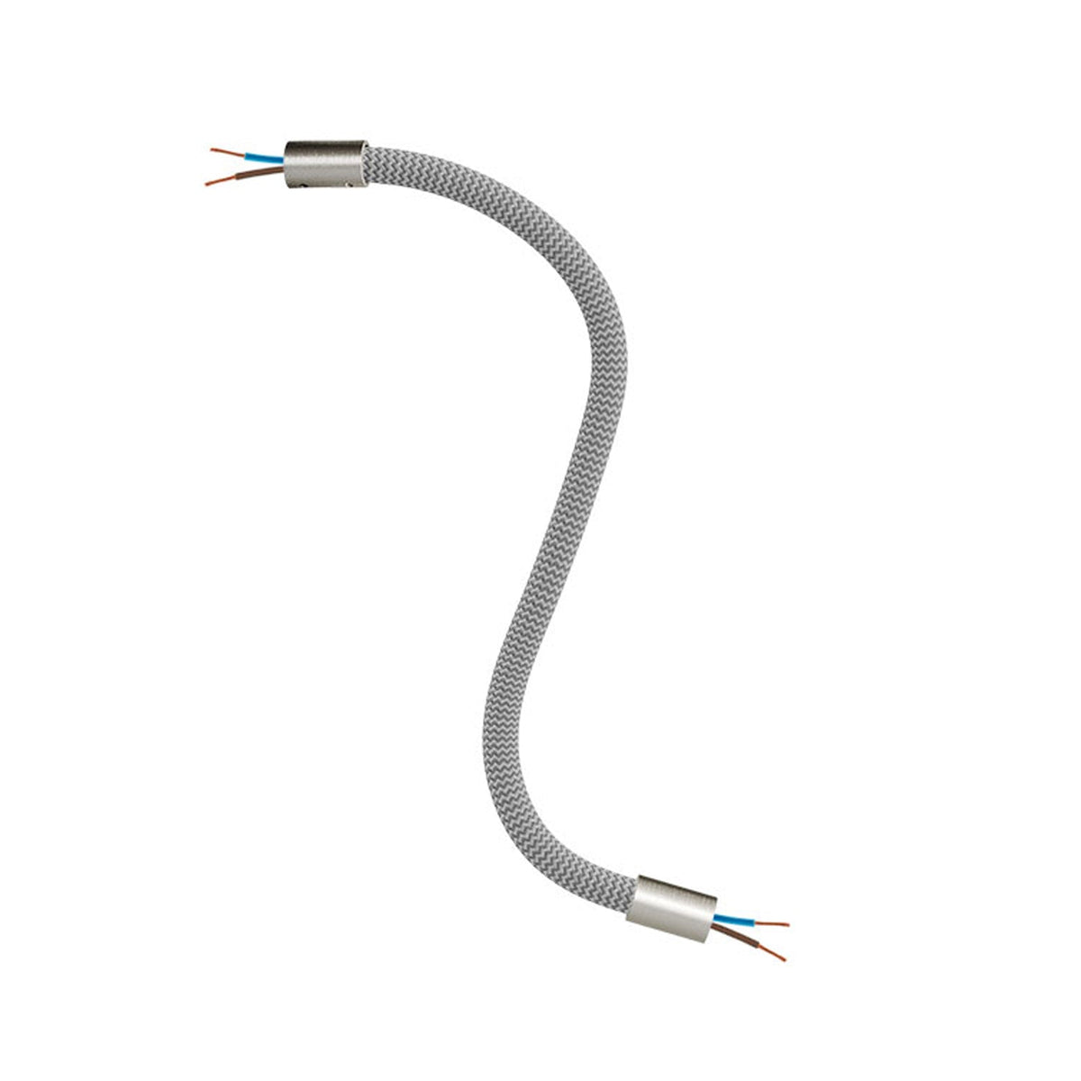 Faretto snodabile MAG-Y con pinza - Titanio satinato