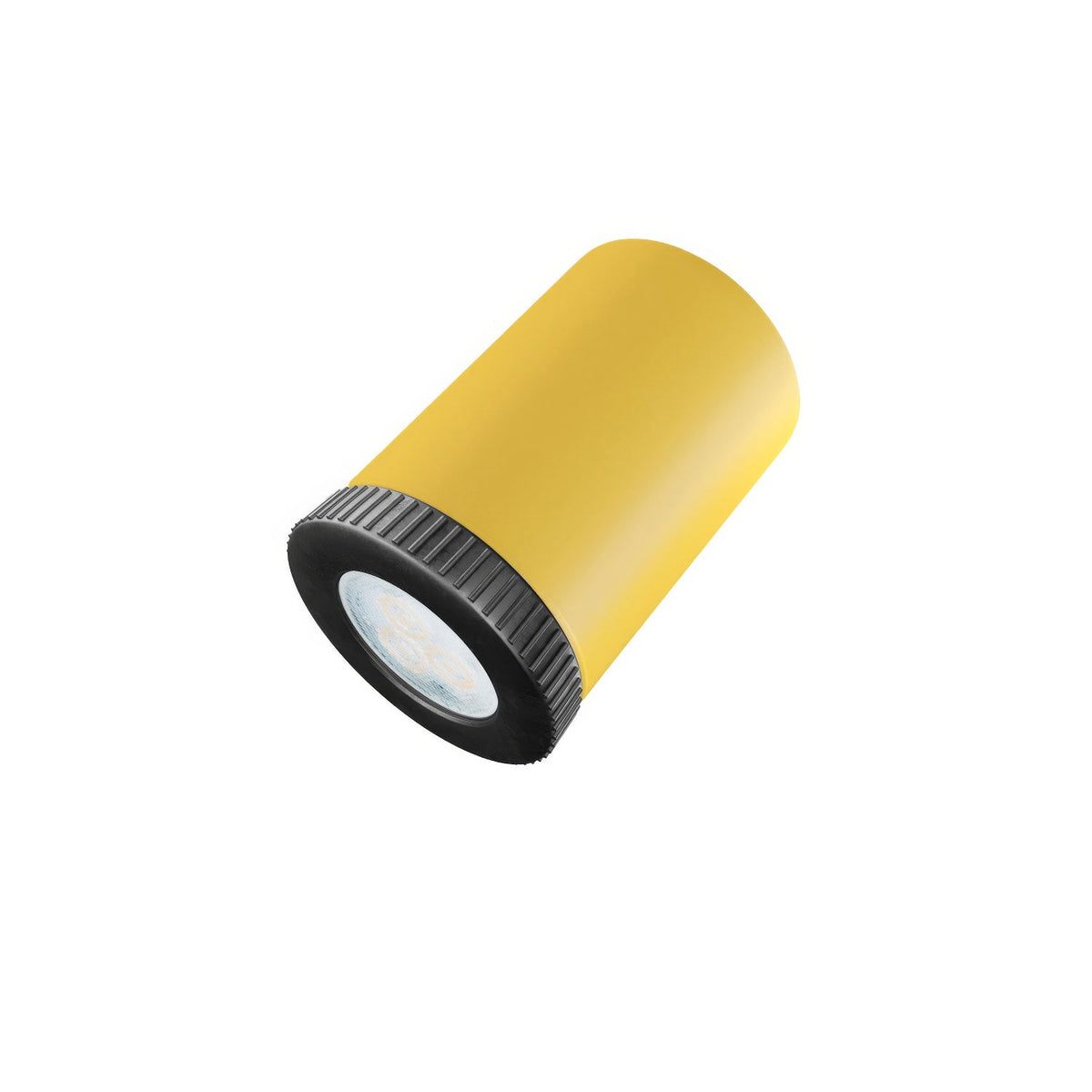 Fermaluce con 2 faretti orientabili Mini Spotlight GU1d0 - Mostarda