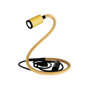 GU1d-one Pastel Lampada snodabile senza base con mini faretto LED - Mostarda