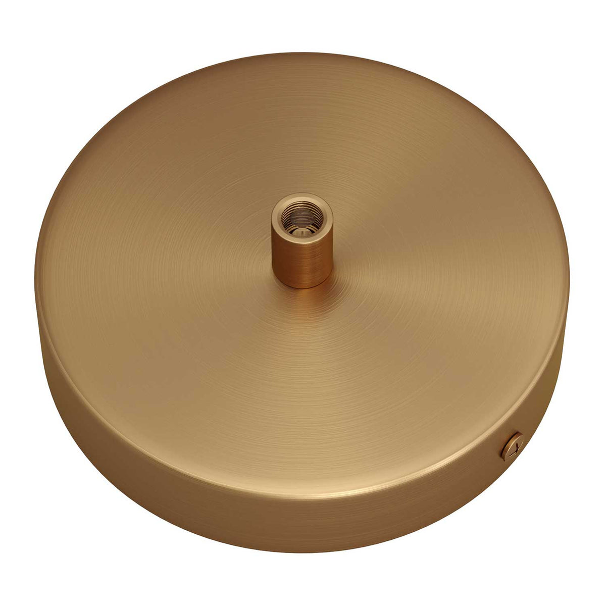Kit rosone cilindrico in metallo - Bronzo satinato Cilindrico