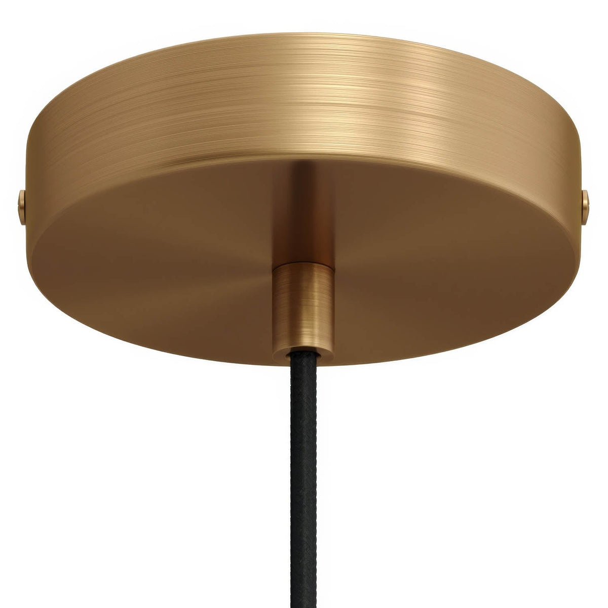 Kit rosone cilindrico in metallo - Bronzo satinato Cilindrico