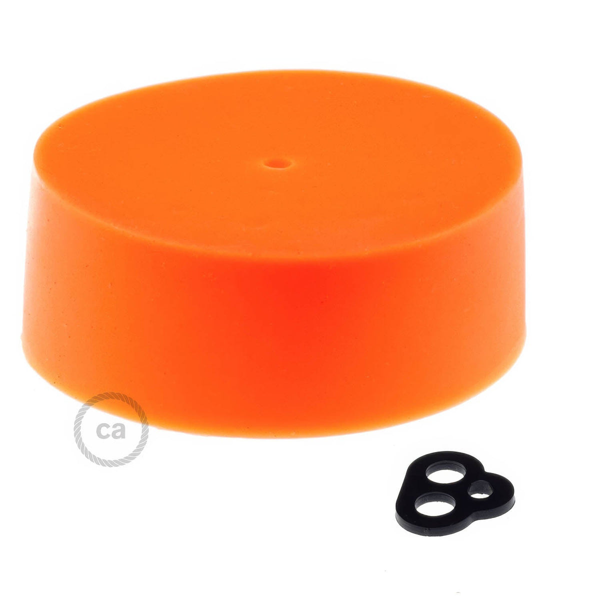 Kit rosone cilindrico in silicone - Arancione