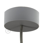 Kit rosone cilindrico in silicone - Grigio