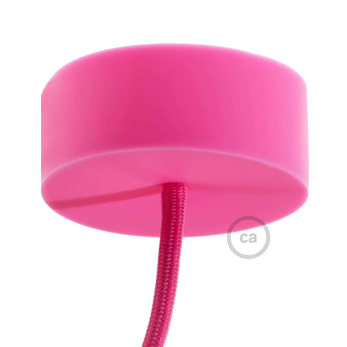 Kit rosone cilindrico in silicone - Rosa