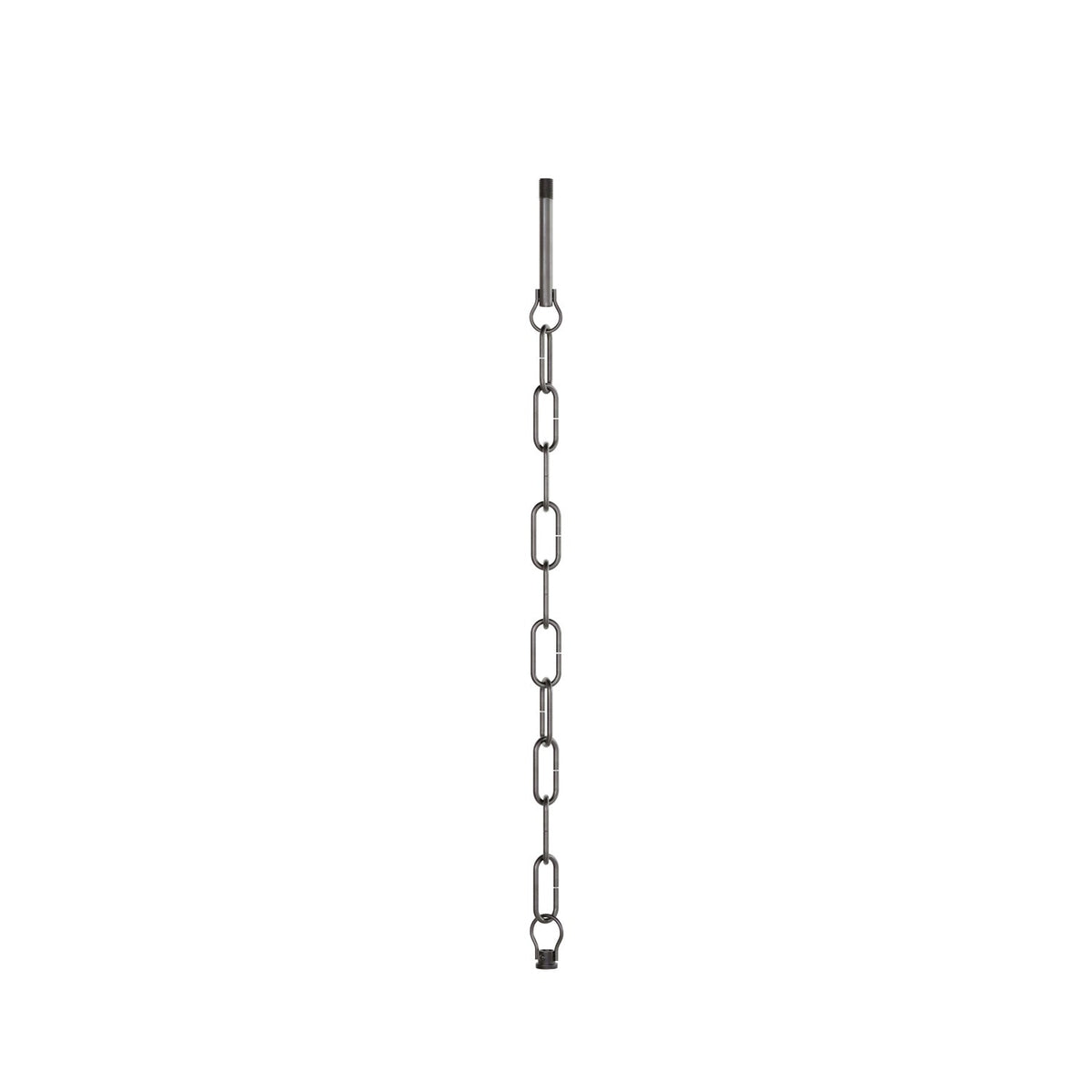 Kit sospensione meccanica con catena genovese in ferro - Catena 50 cm, tigetta e gancio M10x1