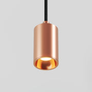 Lampada a sospensione con faretto GU10 Bispot - Rame satinato