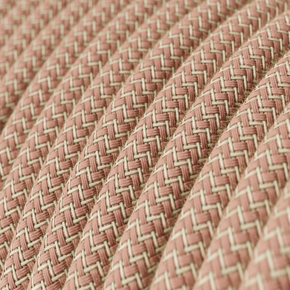 Lampada a sospensione con paralume Coppa e adattatore per binario - Terracotta striato