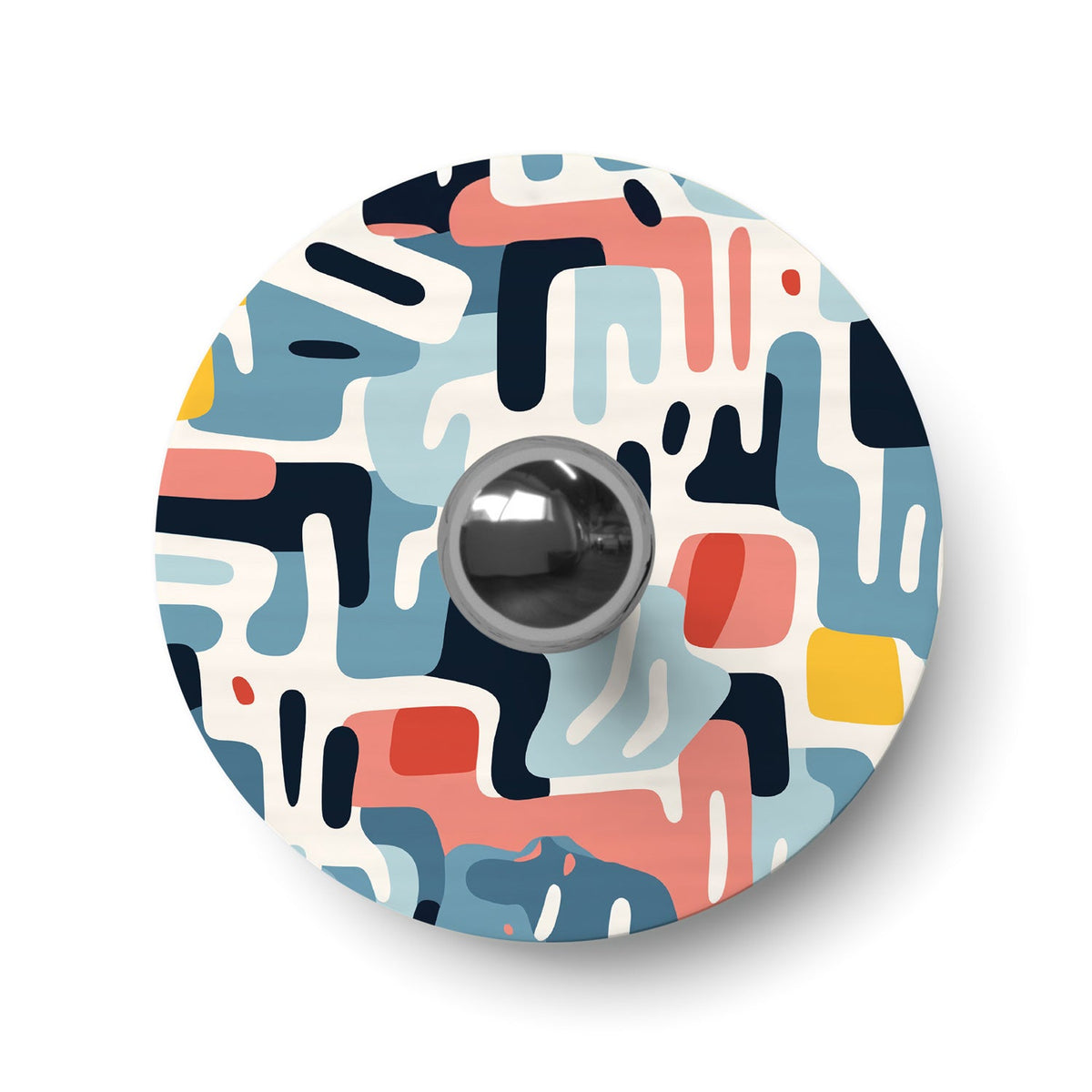 Lampada da parete o soffitto con paralume a disegni geometrici 'Kaleidoscope' Geometria 1 - Waterproof IP44
