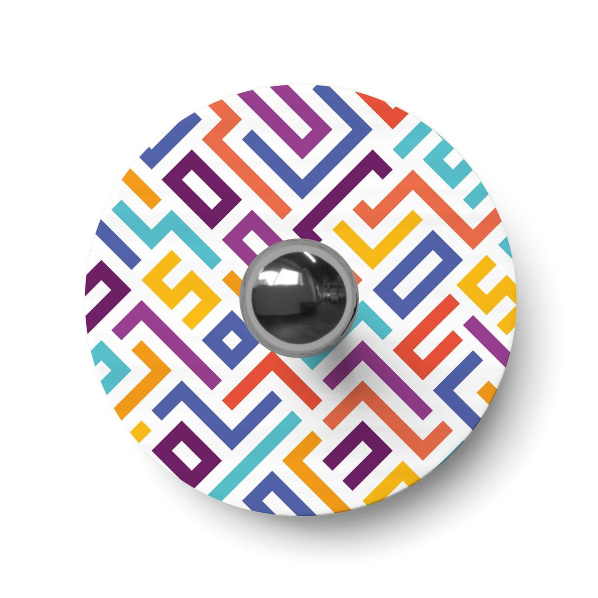 Lampada da parete o soffitto con paralume a disegni geometrici 'Kaleidoscope' Geometria 2 - Waterproof IP44