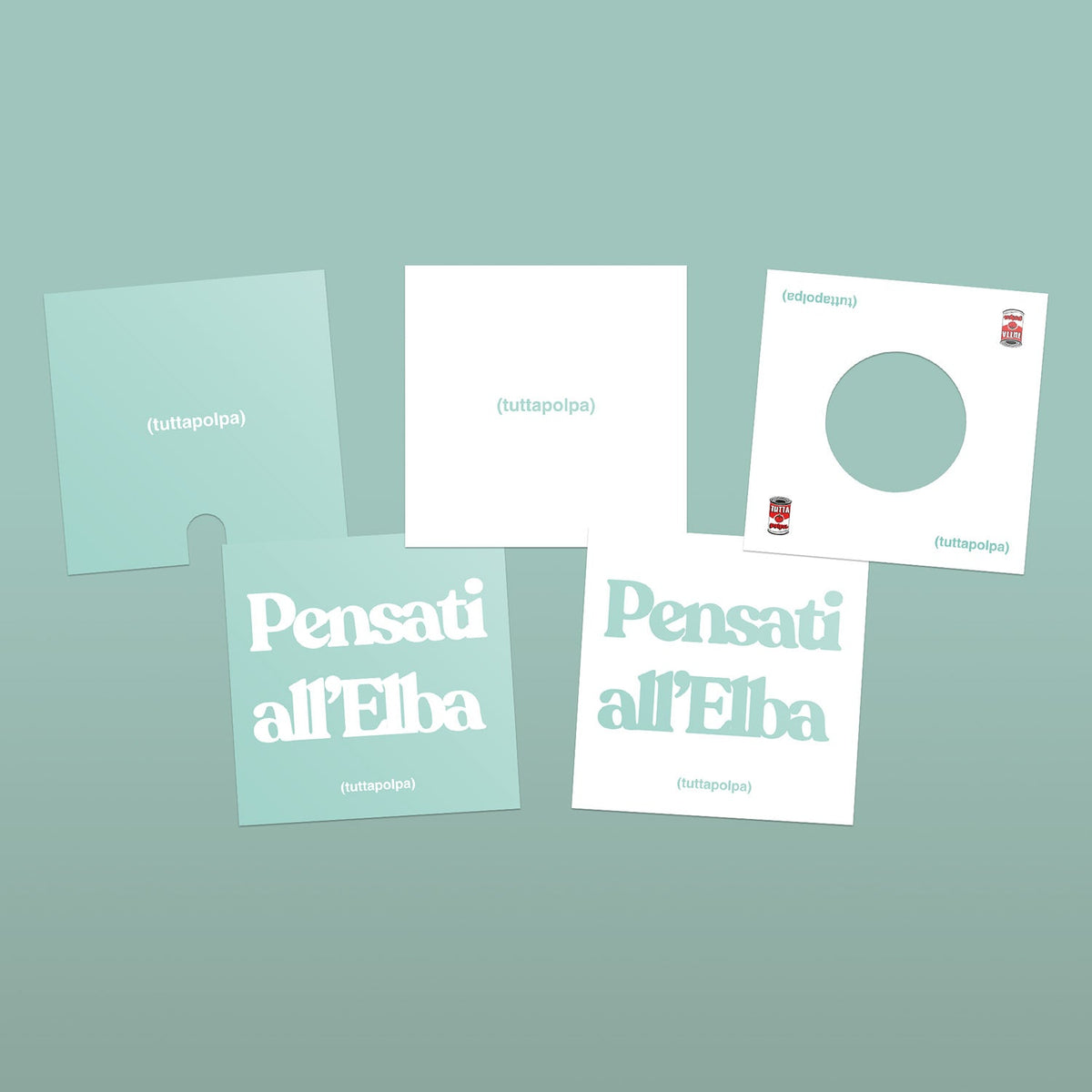 Lampada da tavolo Cubetto "Pensati all’Elba" con lampadina globo mezza sfera argento - Tuttapolpa