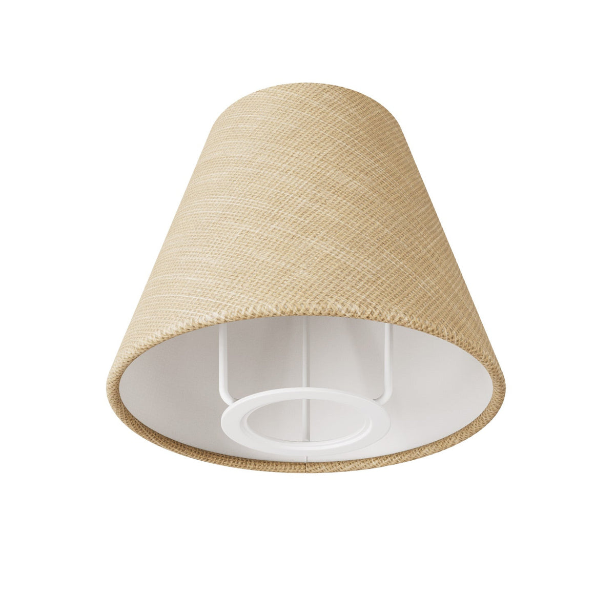 Lampada da tavolo MAG-Y con base metallica tonda e paralume - Bronzo satinato