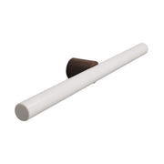 Lampada esse14 da parete o soffitto per lampadina LED S14d - Waterproof IP44 - Effetto Wengé
