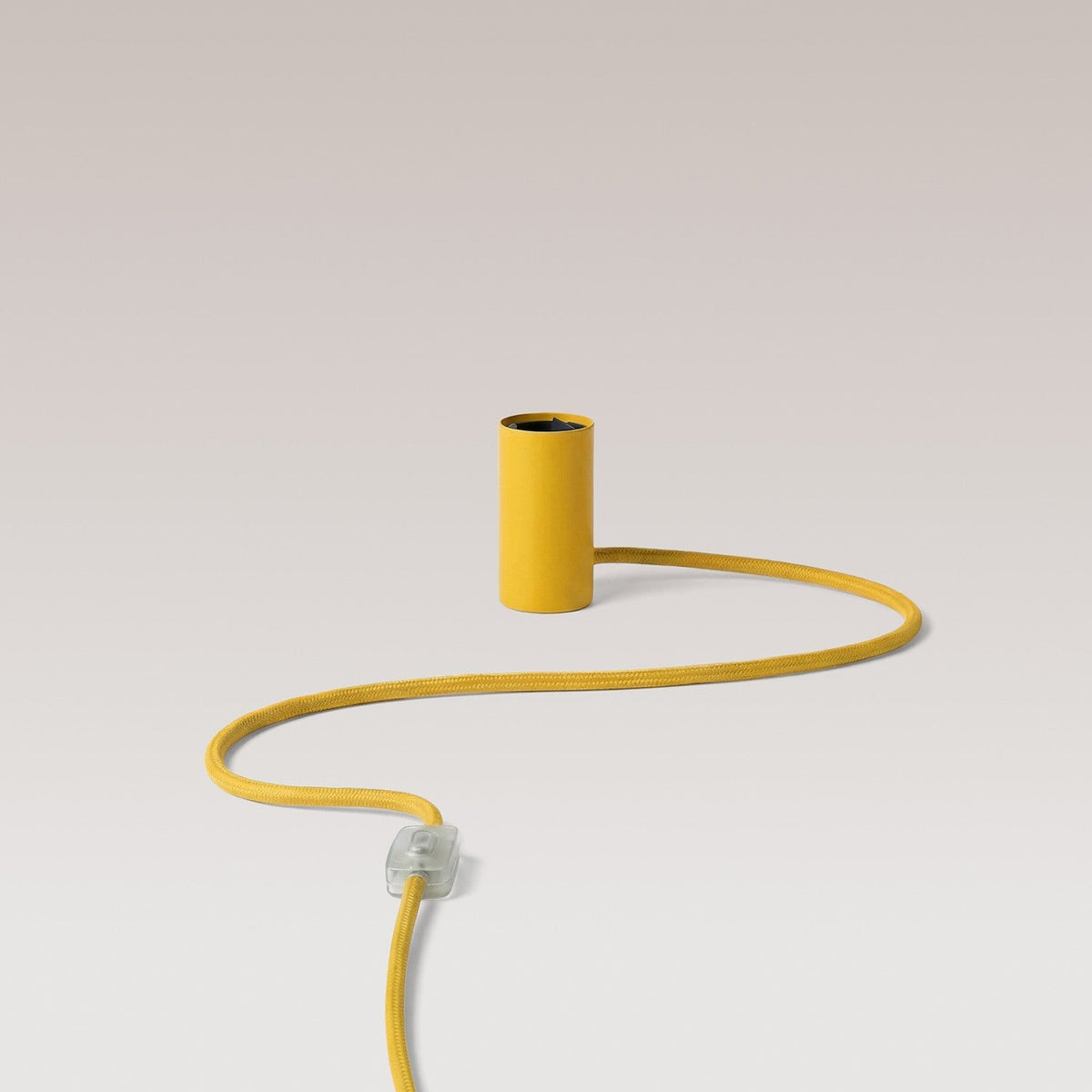 Lampada magnetica plug-in con attacco E27 - Giallo