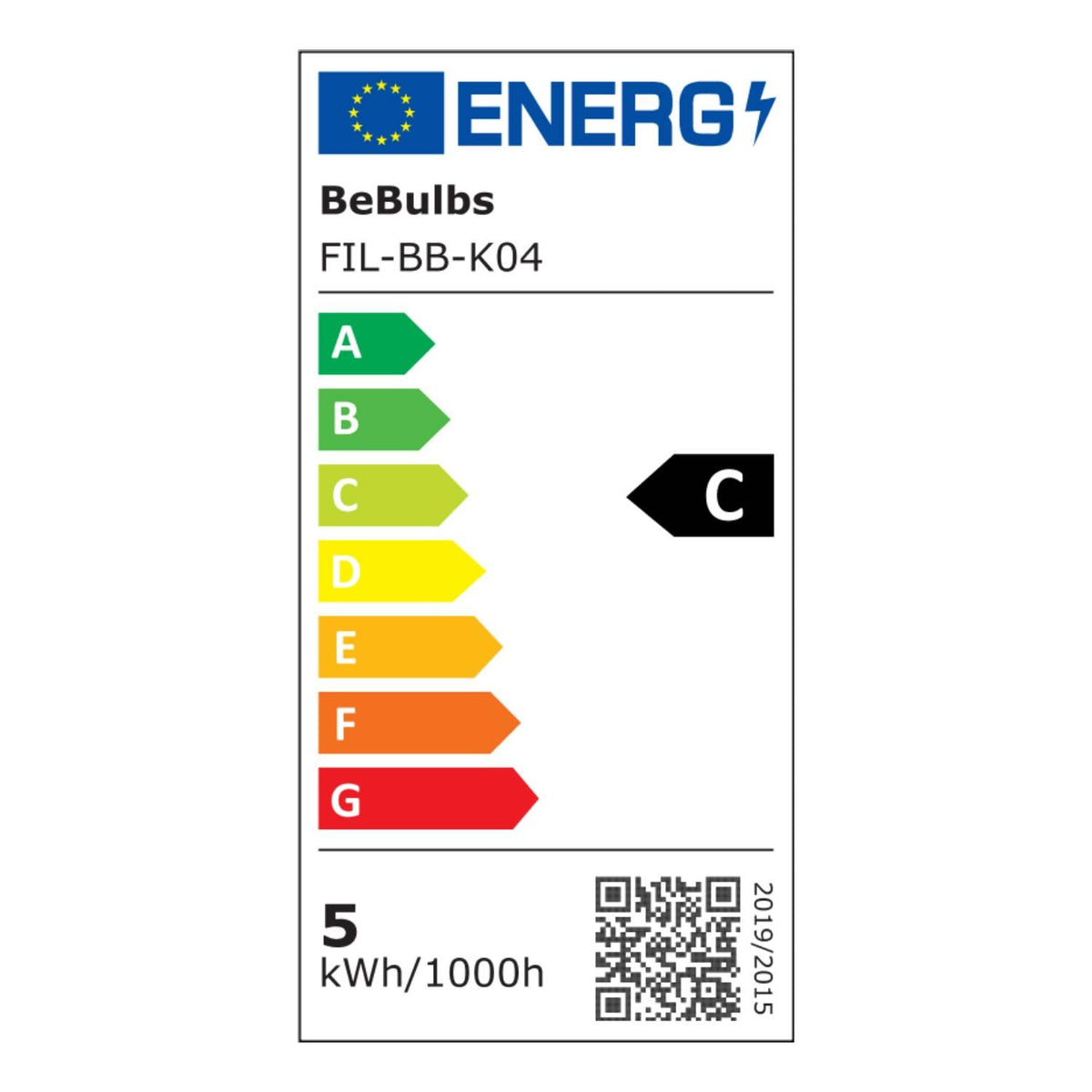 Lampadina LED Camo G125 4,8W 806Lm E27 2700K Dimmerabile - Panna