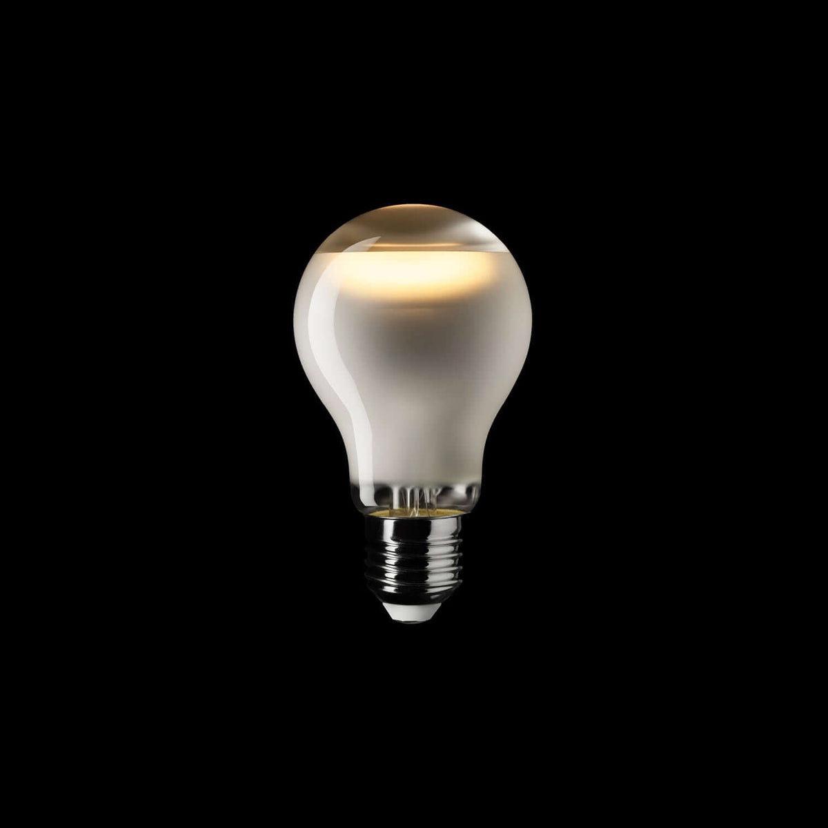 Lampadina LED Half Frosted Lens Goccia A60 7W 806Lm 2700K Dimmerabile - A08