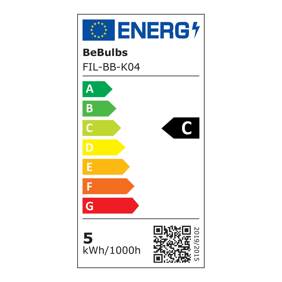 Lampadina LED Talia G125 4,8W 806Lm E27 2700K Dimmerabile - Giallo