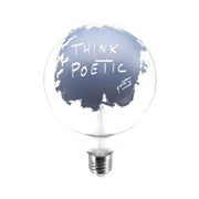 Lampadina LED Tattoo Think Poetic G125 4,5W 470Lm E27 2700K Dimmerabile