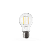 Lampadina LED Trasparente Linea 5V filamento verticale Goccia A60 1,7W 150Lm E27 2500K Dimmerabile - B03