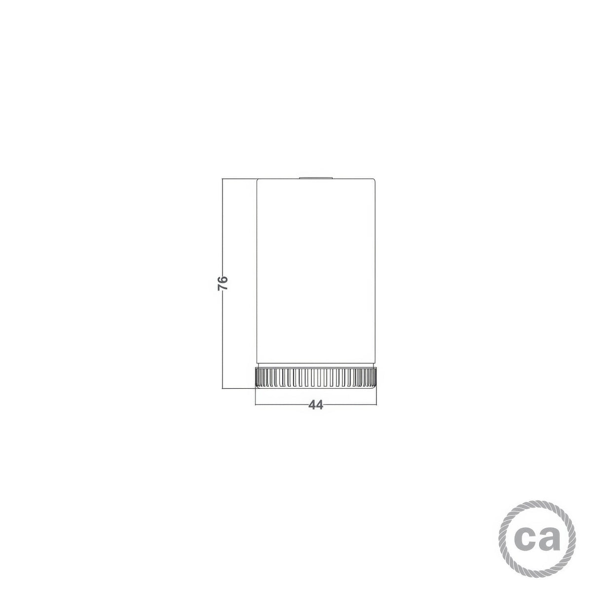 Mini faretto Spotlight LED GU1d0 - Bronzo satinato