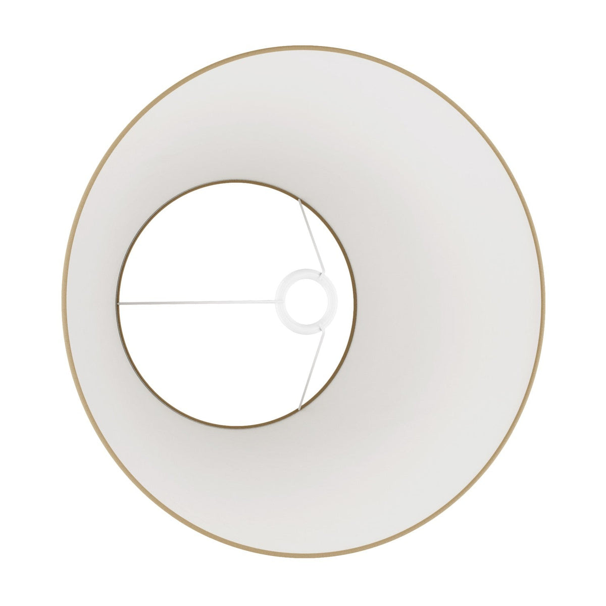 Paralume Impero L per lampada da tavolo o applique con attacco E27 - Made in Italy - Juta Naturale