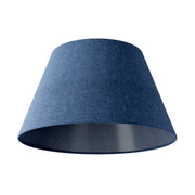 Paralume Impero M per sospensione con attacco E27 - Made in Italy - Lana Blu