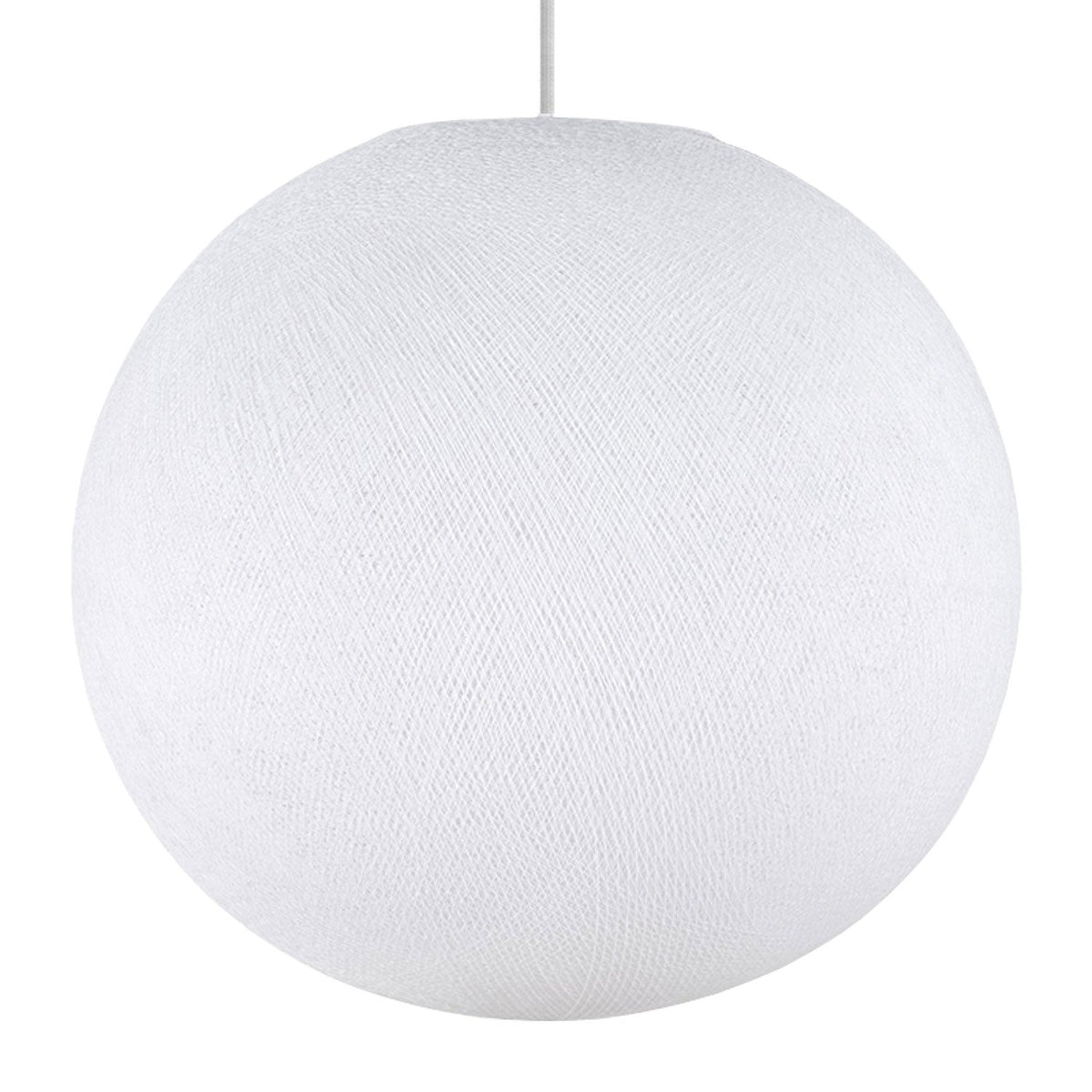 Paralume Sfera Light in filo fatto a mano - Poliestere Bianco
