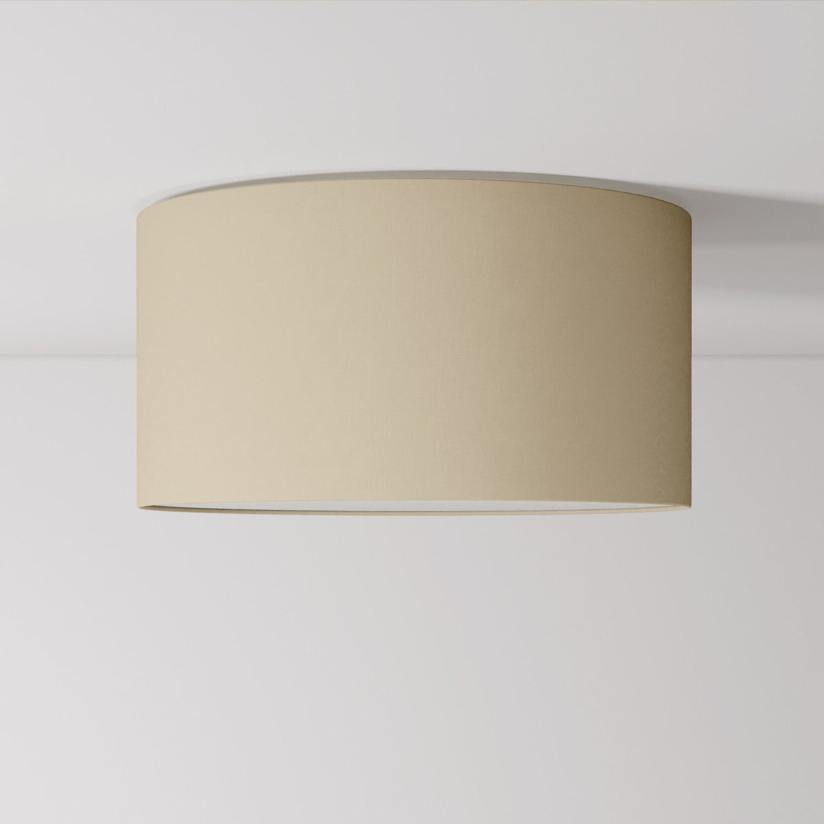Plafoniera in tessuto Medium Arenal tortora - Made in Italy