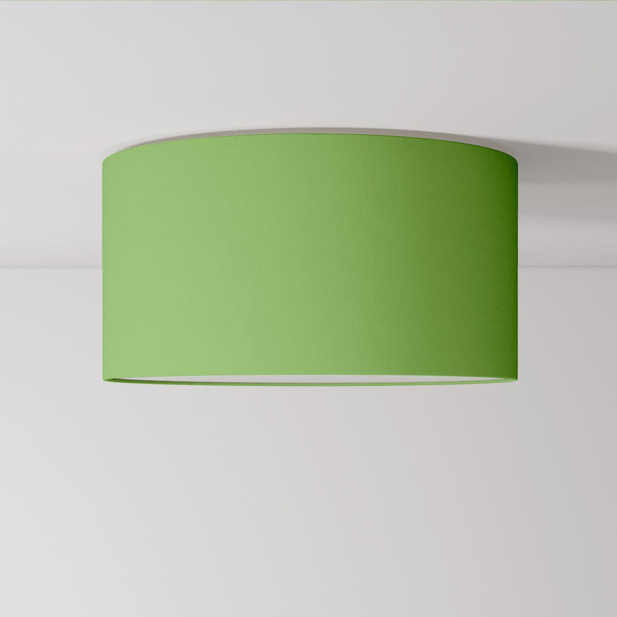 Plafoniera in tessuto Medium - Made in Italy - Cinette Verde Pistacchio
