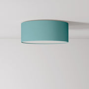Plafoniera in tessuto Small - Made in Italy - Teletta Verde Dubbio