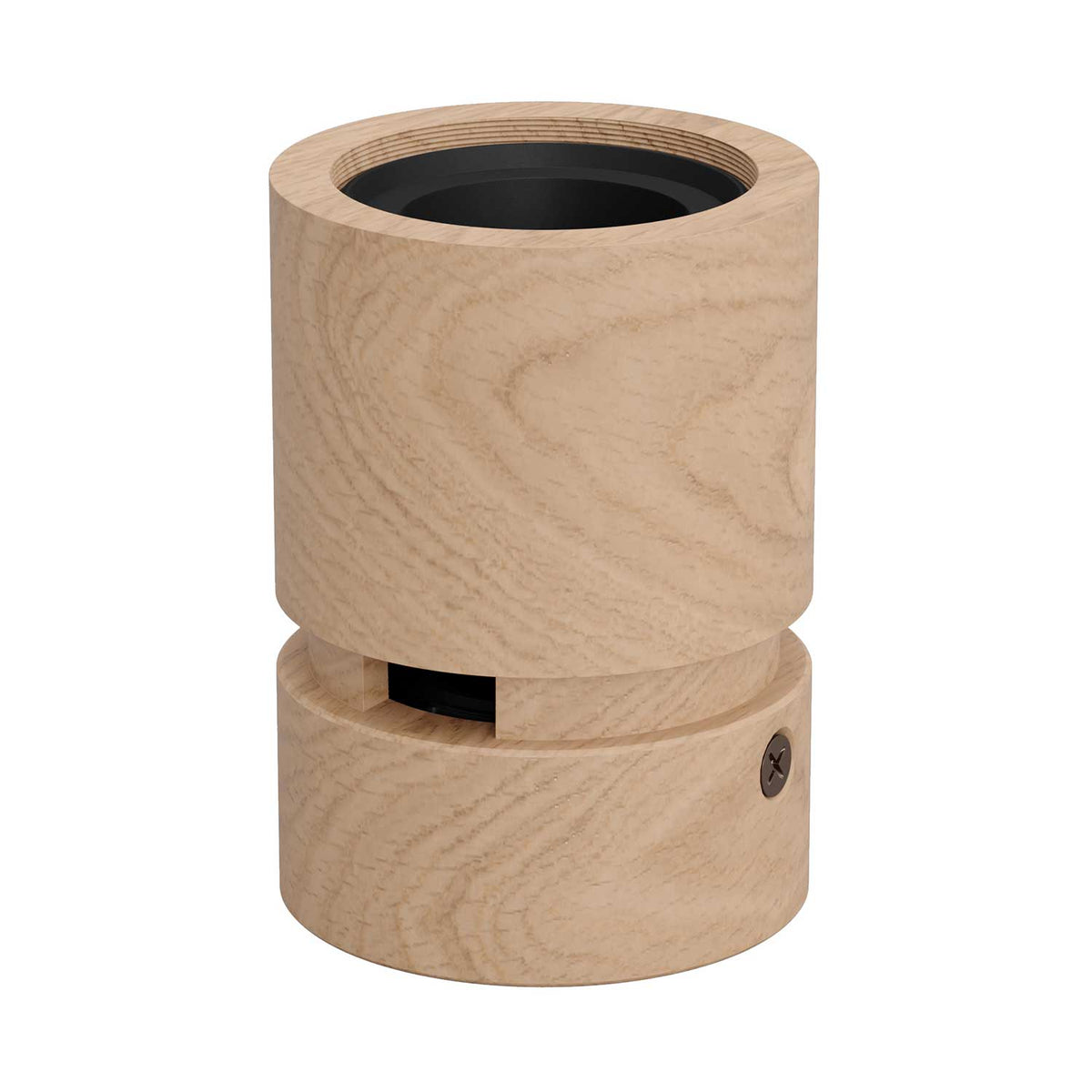 Portalampada in legno per cavo per catenaria e sistema Filé. Made in Italy - Neutro