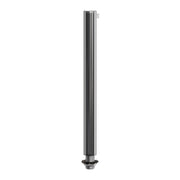 Serracavo cilindrico in metallo lunghezza 15 cm completo di tige, dado e rondella - Cromo