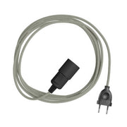 Snake Zig-Zag - Lampada plug-in con cavo in tessuto effetto Zig-Zag RD74