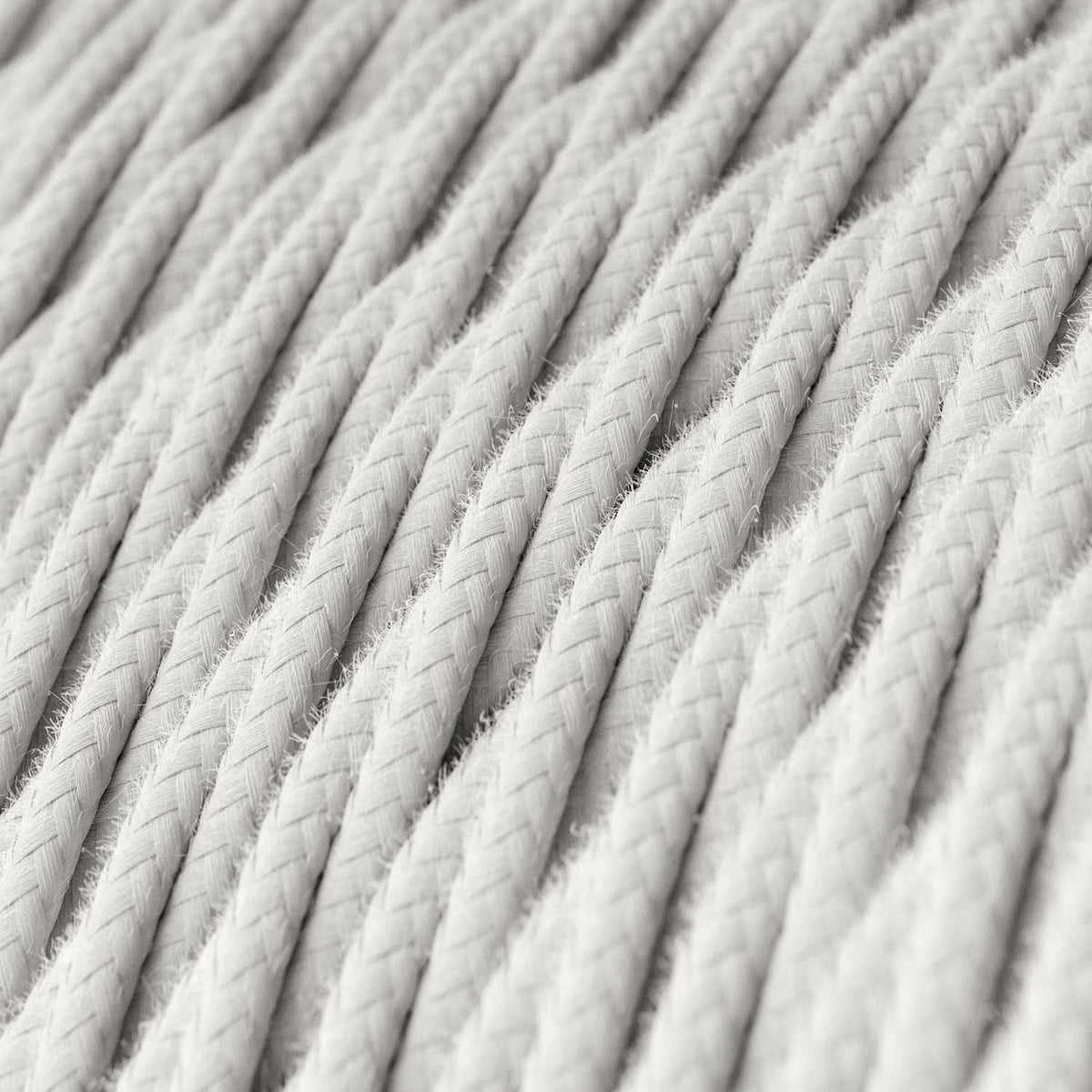 Sospensione con paralume a gabbia Drop per binari - Bianco