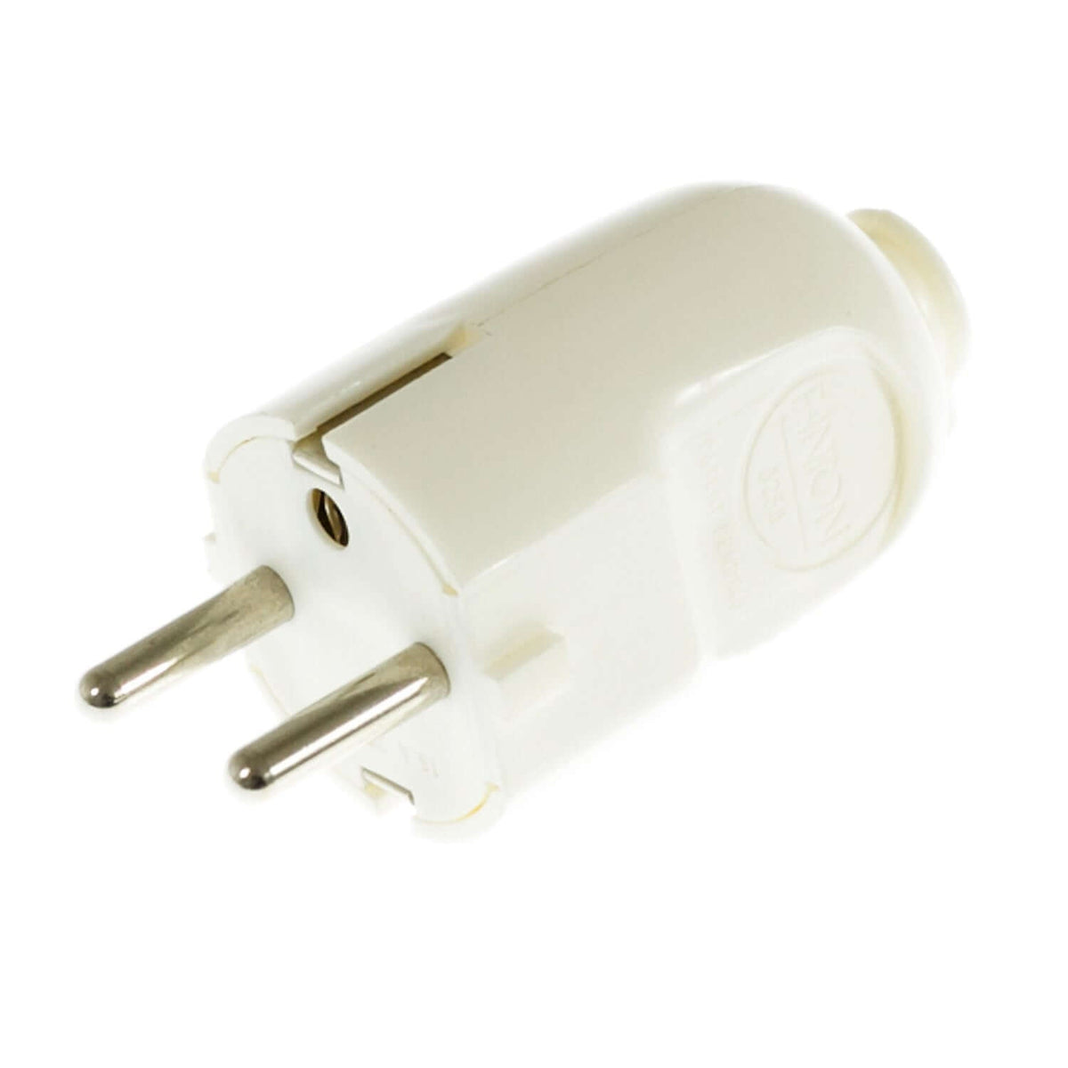 Spina Schuko - Made in Italy - Bianco