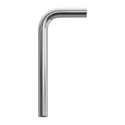 Tubo curvo di estensione 14 cm in metallo - Cromo